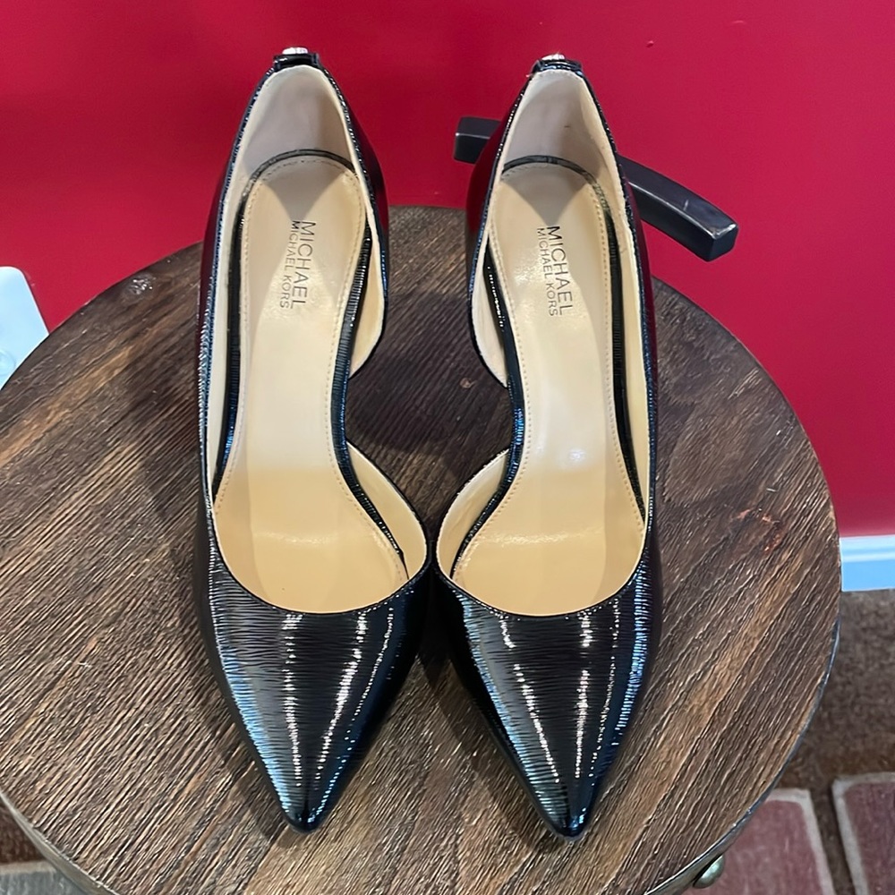 Michael Kors patent leather pumps